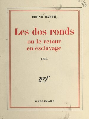 cover image of Les dos ronds